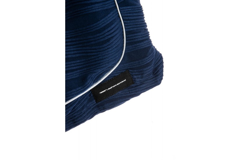 MWM Two-Bone Pleated Texture Αθλητικό Σορτς Μπλε