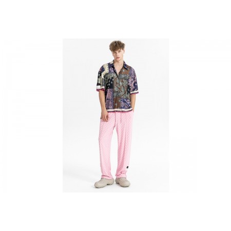 Mwm Oversized Silk Bandana Πουκάμισο Κοντομάνικο 