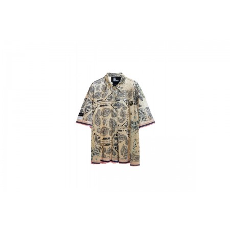 Mwm Oversized Silk Bandana Πουκάμισο Κοντομάνικο 