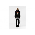 MWM Mike Teddy Unisex Φούτερ με Κουκούλα Μαύρο