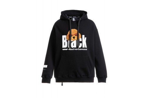Mwm Mike Teddy Hoodie (MW093060062 BLACK)