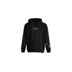 MWM Double Wings Unisex Φούτερ με Κουκούλα Μαύρο