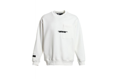 Mwm Design Μπλούζα Με Λαιμόκοψη (MW093060132 WHITE)