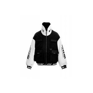 Mwm Bicolor Μπουφάν Bomber (MW093070134 BLACK)