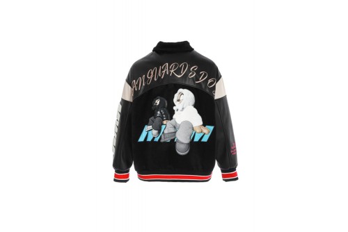 Mwm Vanguards Dog Μπουφάν Bomber (MW094070093 BLACK)