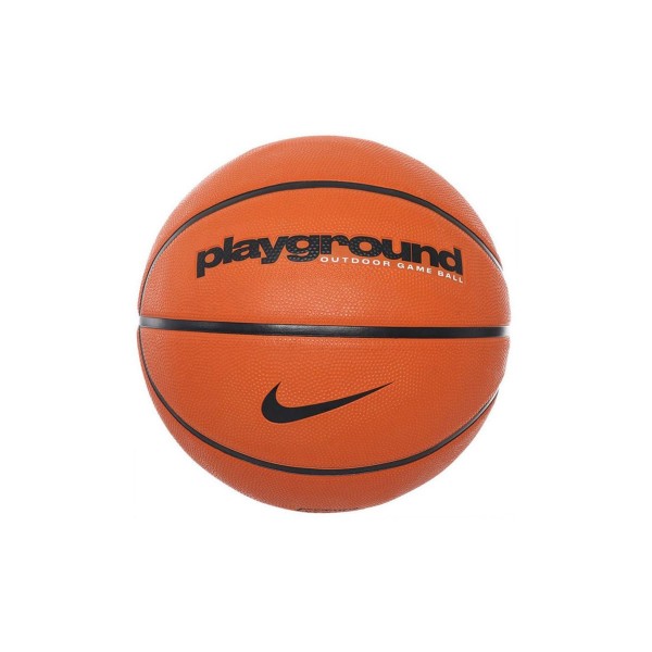 Nike Playground Μπάλα Μπάσκετ Πορτοκαλί (N100437181107)