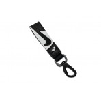 Nike Key Holder Wrist Lanyard Μπρελόκ για Κλειδιά Μαύρο και Λευκό