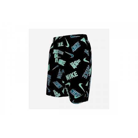 Nike Swim Breaker Brief-Lined Volley Παιδικό Μαγιό Βερμούδα Μαύρο, Μπλε, Τυρκουάζ