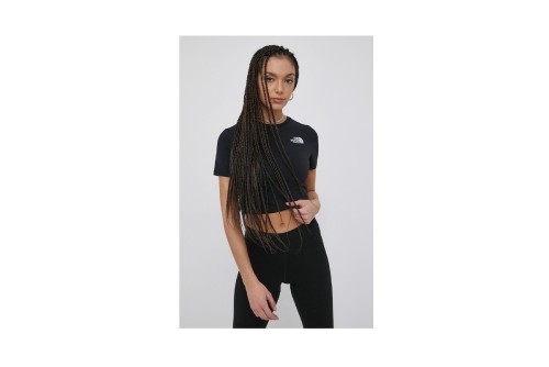 The North Face Cropped T-Shirt Γυναικείο (NF0A55AOJK31)