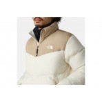 The North Face Saikuru Ανδρικό Puffer Μπουφάν Εκρού, Πουρό