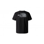 The North Face Graphic Ανδρικό Κοντομάνικο T-Shirt Μαύρο
