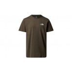 The North Face Simple Dome Ανδρικό Κοντομάνικο T-Shirt Χακί