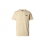The North Face Simple Dome Ανδρικό Κοντομάνικο T-Shirt Μπεζ