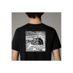 The North Face Redbox Celebration Ανδρικό Κοντομάνικο T-Shirt Μαύρο