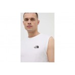 The North Face Simple Dome Ανδρική Αμάνικη Μπλούζα Λευκή