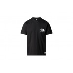 The North Face Ανδρικό Κοντομάνικο T-Shirt Μαύρο