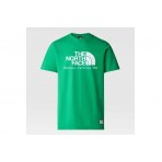 The North Face Ανδρικό Κοντομάνικο T-Shirt Πράσινο