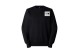 The North Face Fine Crew Ανδρική Μακρυμάνικη Μπλούζα Μαύρη