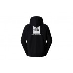 The North Face Raglan Box Ανδρικό Φούτερ Με Κουκούλα Μαύρο