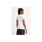 The North Face Easy Γυναικείο Κοντομάνικο T-Shirt Λευκό