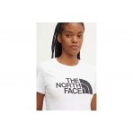The North Face Easy Γυναικείο Κοντομάνικο T-Shirt Λευκό