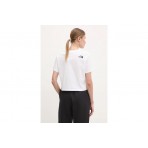 The North Face Easy Relaxed Γυναικεία Cropped Κοντομάνικη Μπλούζα