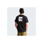 The North Face Evolution NSE Box Regular Ανδρικό Κοντομάνικο T-Shirt Μαύρο