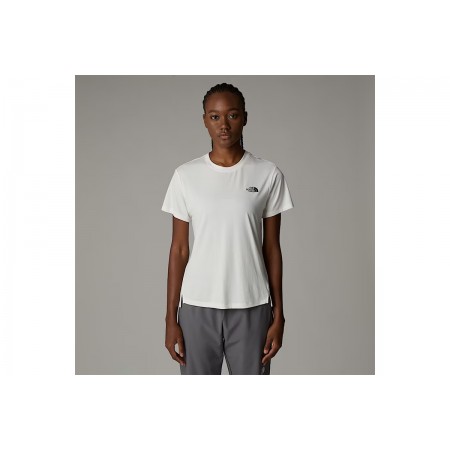 The North Face Flex Γυναικείο Κοντομάνικο T-Shirt Εκρού