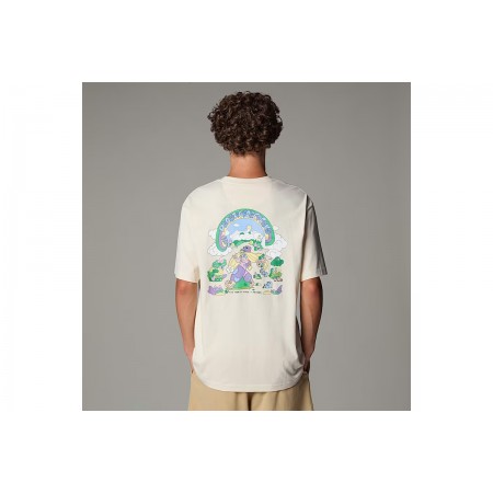 The North Face Clean Trails Unisex Κοντομάνικο T-Shirt Εκρού 