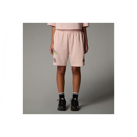 The North Face Mountain Cleanup Unisex Βερμούδα Ροζ