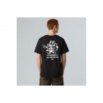 The North Face Cartoon Logo Ανδρικό Κοντομάνικο T-Shirt Μαύρο