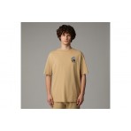 The North Face Mountain Cleanup Unisex Κοντομάνικο T-Shirt Μπεζ