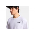The North Face Evolution Simple Dome Ανδρικό Κοντομάνικο T-Shirt Λευκό