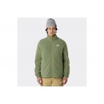 The North Face Glacier Ανδρική Ζακέτα Fleece Πράσινη