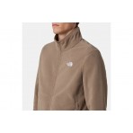 The North Face Glacier Ανδρική Ζακέτα Fleece Καφέ