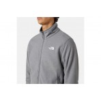 The North Face Glacier Ανδρική Ζακέτα Fleece Γκρι