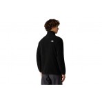 The North Face Glacier Ανδρική Ζακέτα Fleece Μαύρη