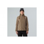 The North Face Glacier Full-Zip Γυναικεία Ζακέτα Fleece Καφέ
