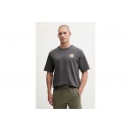 The North Face Connected Relaxed Ανδρικό Κοντομάνικο T-Shirt Γκρι Σκούρο