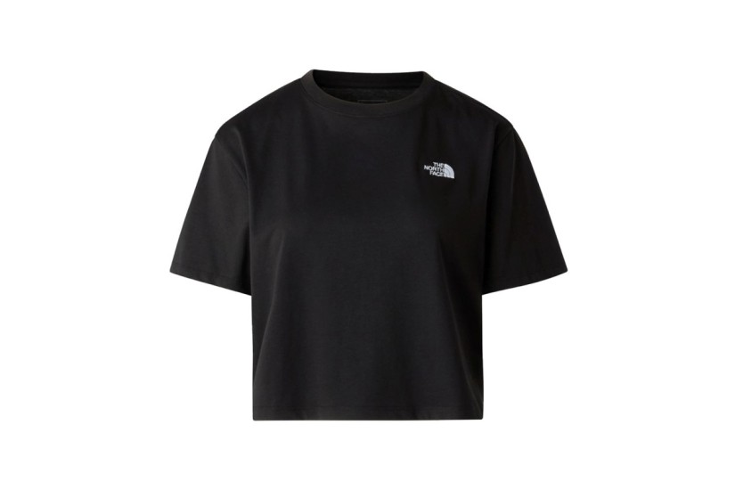 The North Face Evolution Simple Dome Γυναικείο Κοντομάνικο Cropped T-Shirt Μαύρο