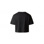 The North Face Evolution Simple Dome Γυναικείο Κοντομάνικο Cropped T-Shirt Μαύρο