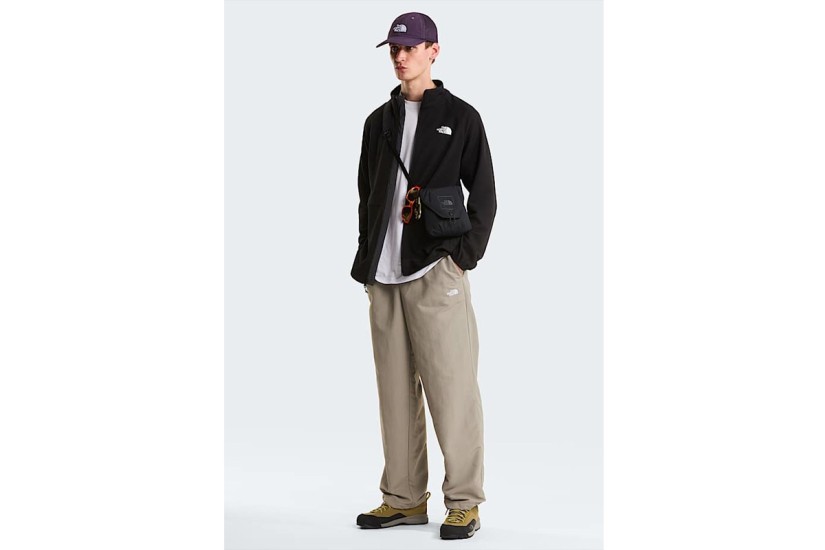 The North Face Packable Kecha Ανδρική Πολυεστερική Ζακέτα Μαύρη