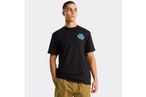 The North Face Drip Logo Relaxed Graphic T-Shirt Ανδρικό (NF0A8GABJK31)
