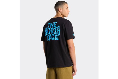 The North Face Drip Logo Relaxed Graphic T-Shirt Ανδρικό (NF0A8GABJK31)