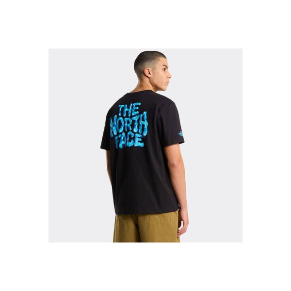 The North Face Drip Logo Relaxed Graphic T-Shirt Ανδρικό (NF0A8GABJK31)