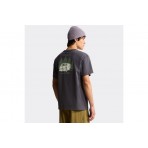 The North Face Van Life Relaxed Graphic Ανδρικό Κοντομάνικο T-Shirt Γκρι Σκούρο, Μπεζ, Λαδί