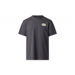 The North Face Van Life Relaxed Graphic Ανδρικό Κοντομάνικο T-Shirt Γκρι Σκούρο, Μπεζ, Λαδί