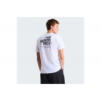 The North Face Mountain Sketch Ανδρικό Κοντομάνικο T-Shirt Λευκό, Μαύρο