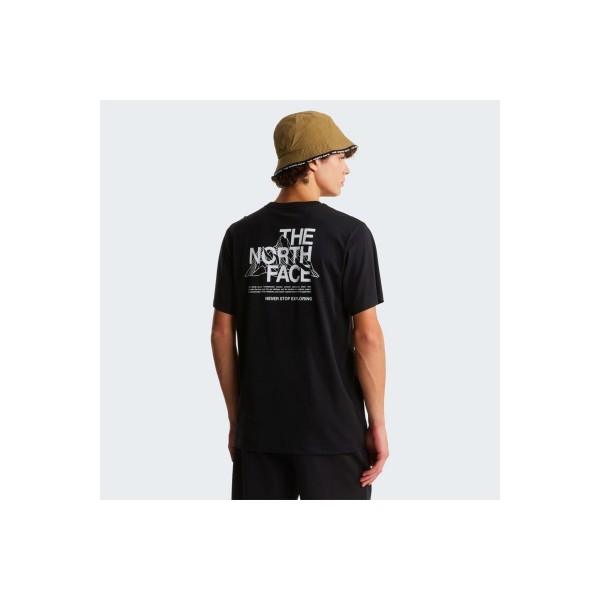 The North Face Mountain Sketch T-Shirt Ανδρικό (NF0A8GUZJK31)