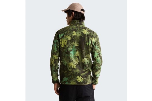The North Face Glacier Novelty Logo Printed Μπλούζα Fleece Ανδρική (NF0A8JK8SS11)